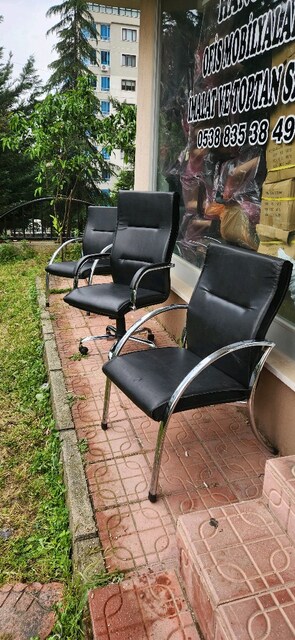 ofis büro sandalye koltuk takımı ikinci el temiz sıfır ayarında