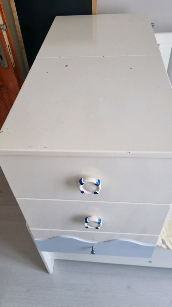 bebek çocuk komidinli mobilya takımı - 2