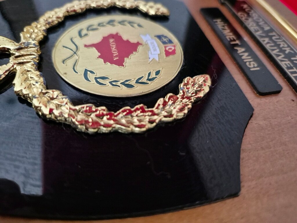 KOSAVA TÜRK TABURU GÖREV ANISI PLAKET - 3