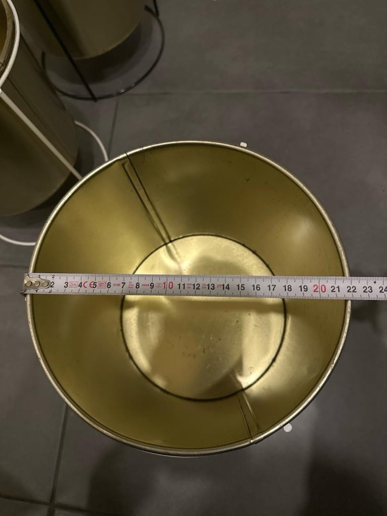 Dekoratif Saksı / 22cm / Ayaklı - 5
