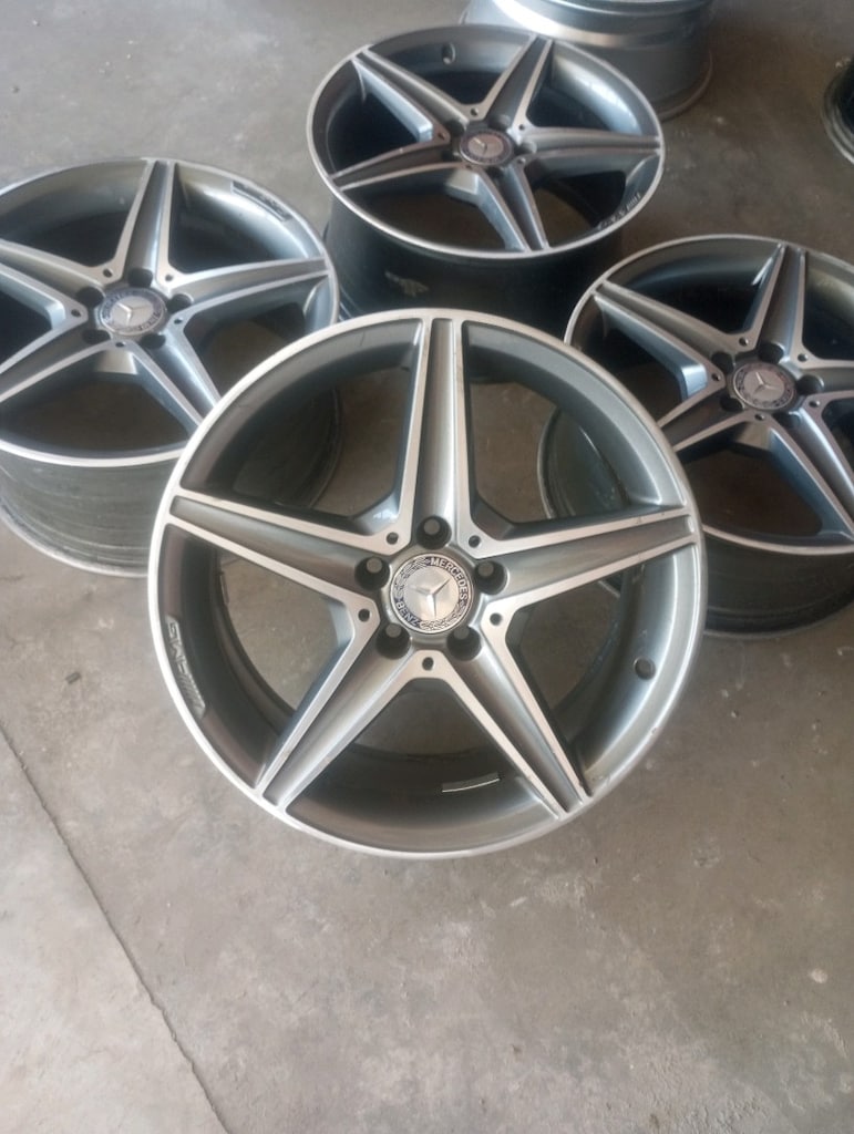 5x112/18 orjinal AMG mercedes çelik jant - 6