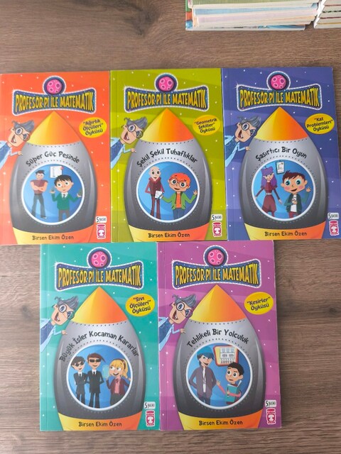 Profesör pi ile Matematik eğitimi kitap serisi