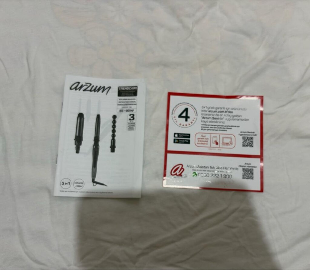 Arzum 3 Başlıklı Saç Şekillendirici Seramik - 7