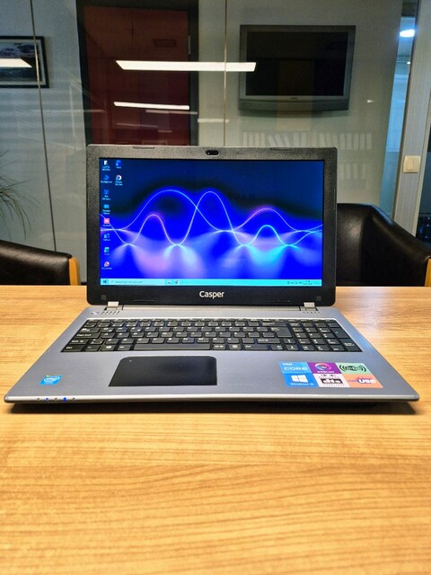 Laptop CASPER 8GB Ram 256GB SSD Pili Yeni
