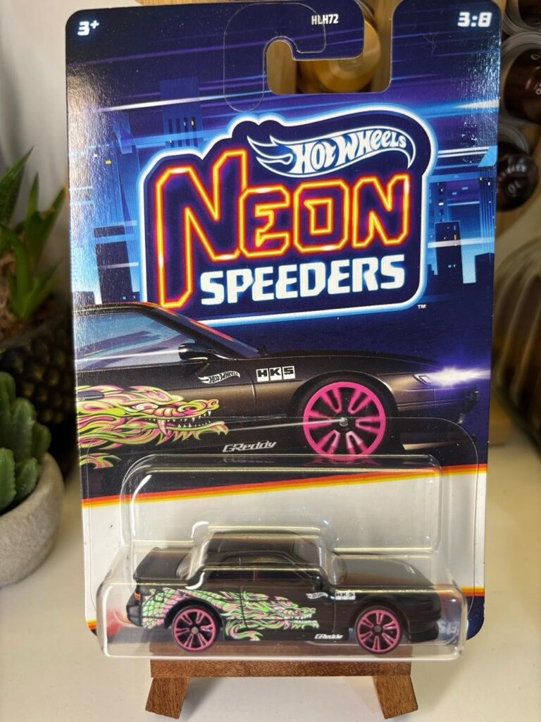 Hot Wheels 2024 Nissan Silvia S13 Neon Speeders - 3