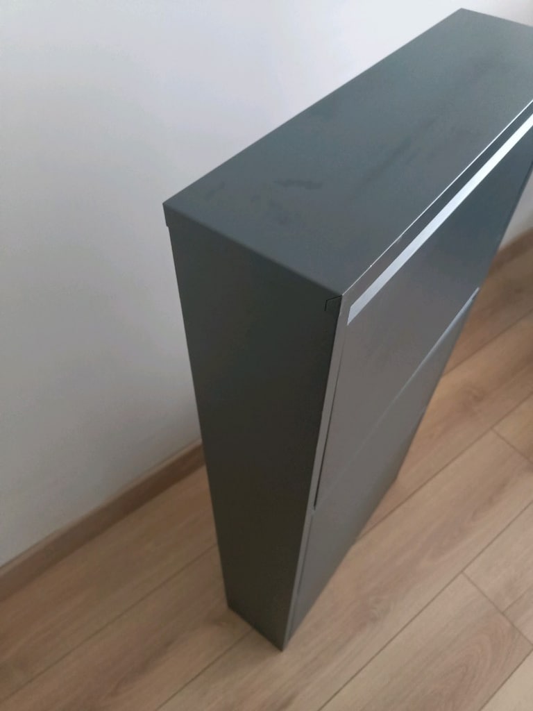 Gri metal ayakkabılık - 3