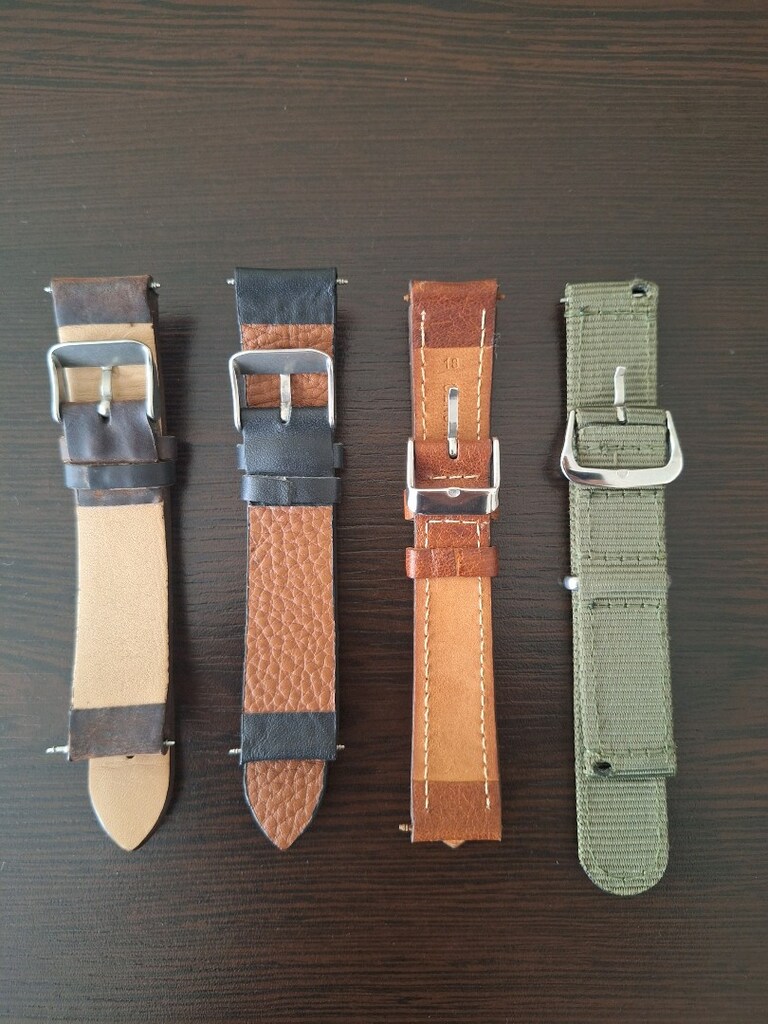 18 ve 20 mm Deri Saat Kordonları - 2