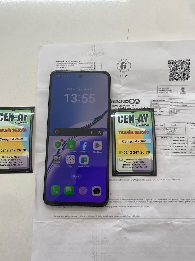 OPPO FS. 256 GB 8GB RAM SİYAH RENK GARANTİLİ - 2