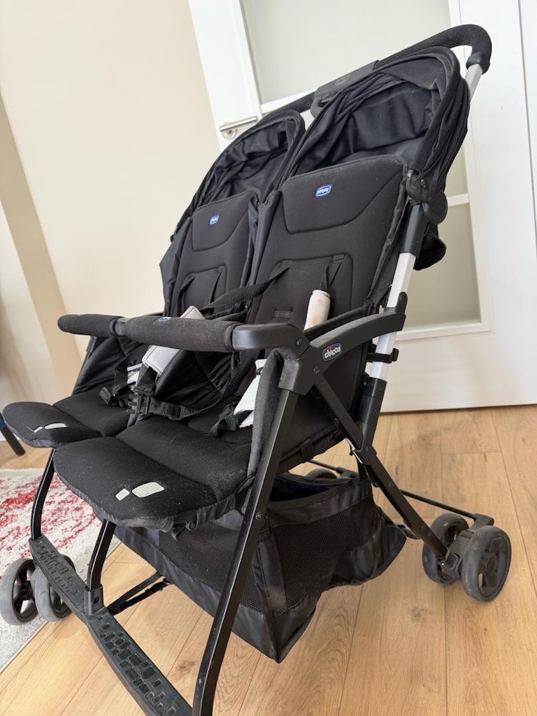chicco ikiz bebek arabası - 5