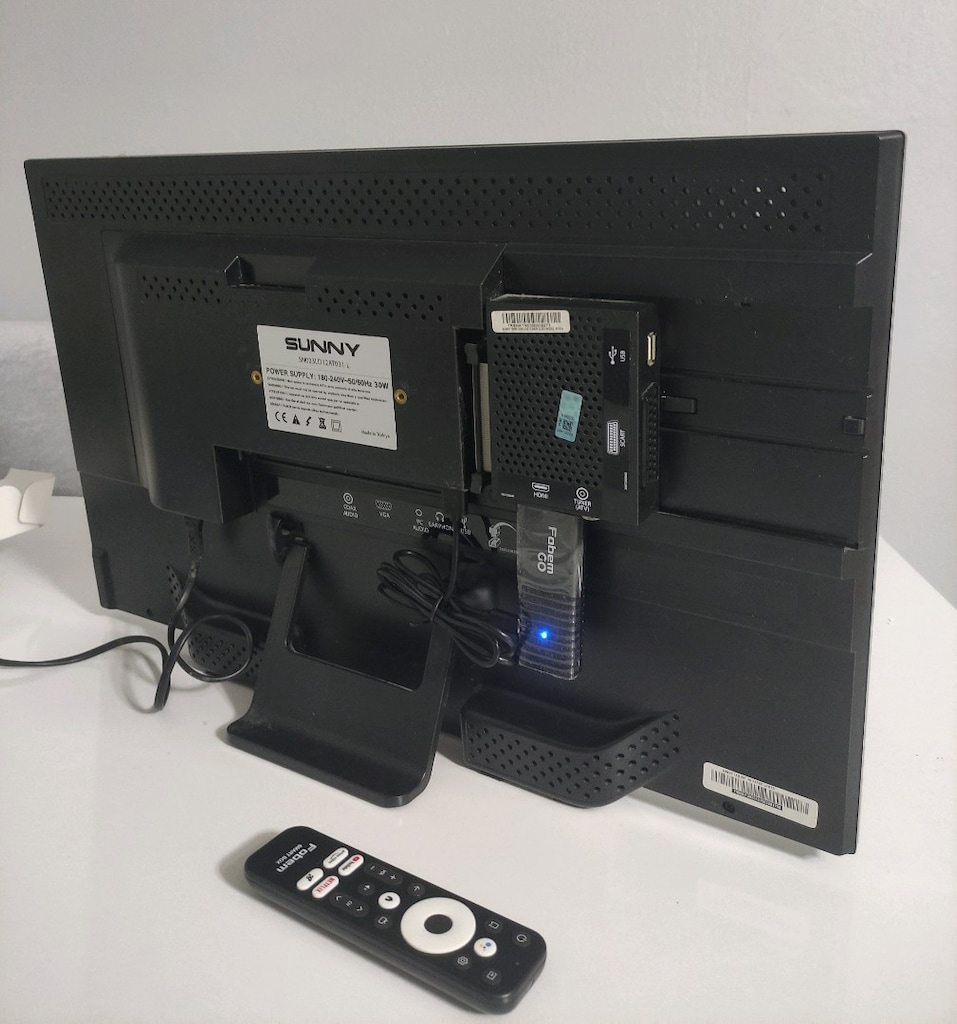 LED televizyon 23 inç 61 ekran Android sistem TVboX ile birlikte - 11