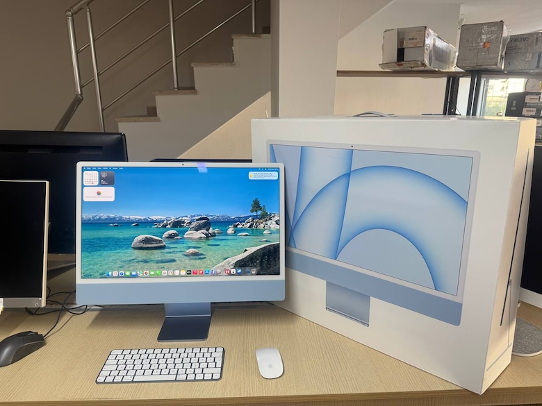APPLE İMAC FULL SET *M1 İŞLEMCİ *8GB RAM *256GB HAFIZA *24İNÇ EKRAN - 2