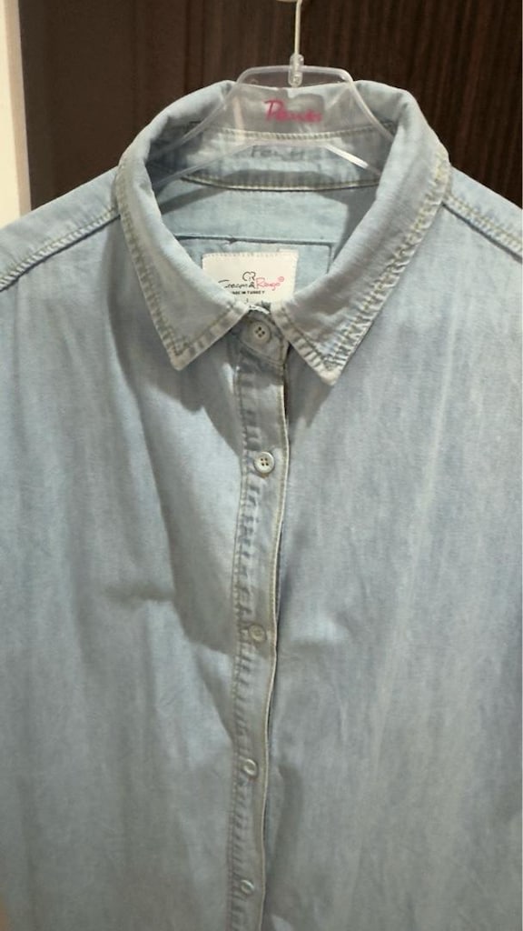 Açık Mavi Denim Gömlek — görsel 3/6