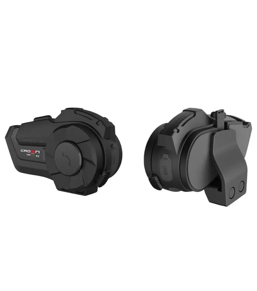 CROWN MICRO cmmk-02 Motosiklet Kask Bluetooth interkom Seti - 2