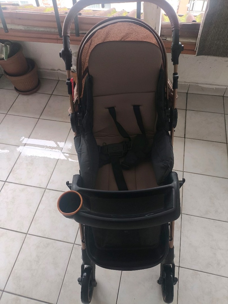 lux çift yönlü Bebek Arabası - 15