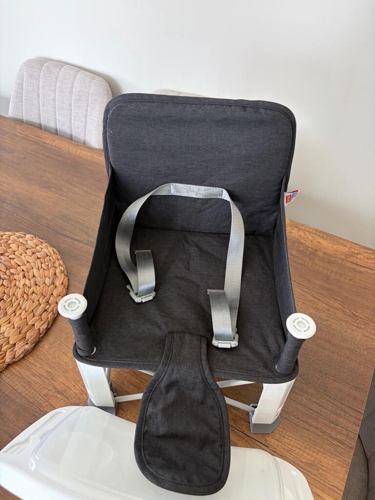 Picnic Yükselticili Portatif Mama Sandalyesi, 3 Noktalı Emniyet Kemerl - 4