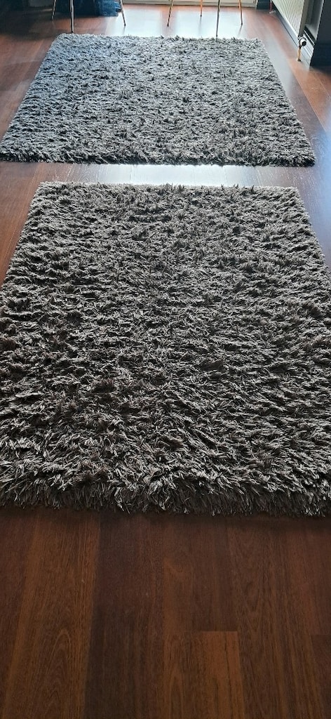 tüylü makina halı antrasit 160x230cm ve 120x170cm - 6