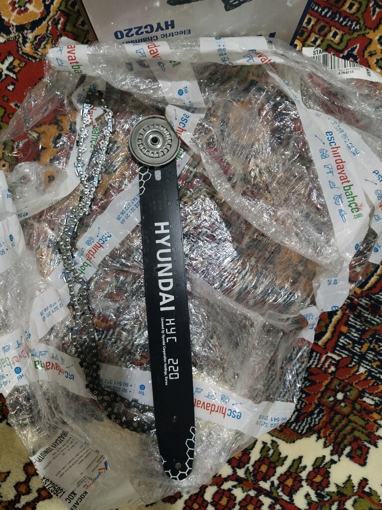 Elektirili testere sıfır kutusunda - 3