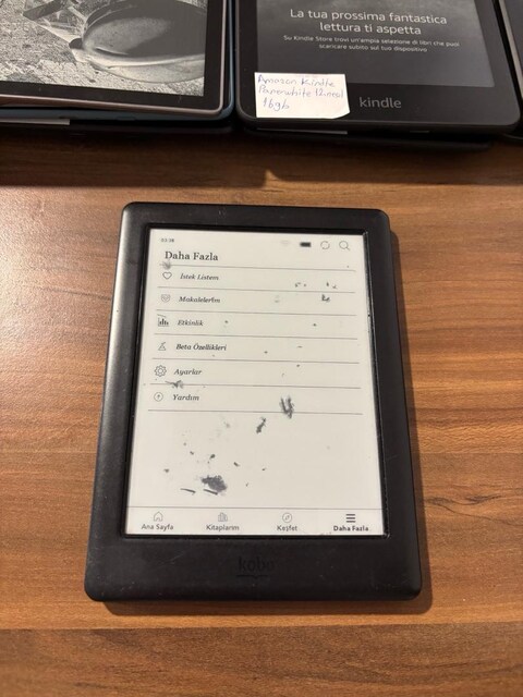 Kobo Touch 2.0 E kitap okuyucu 4gb
