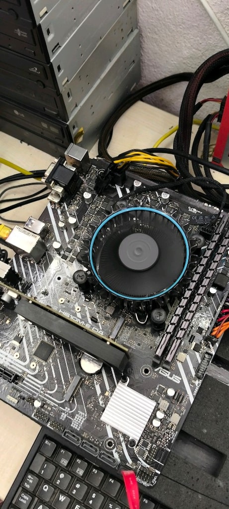 H610+12400F+iNTEL AYARLI FAN 3 lü set - 13