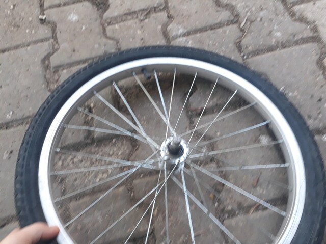 Bmx bisiklet alüminyum ön canti iç dış lastikli 20 numara