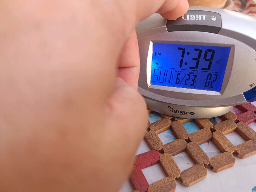 alarm li tarihli dijital Saat - 9