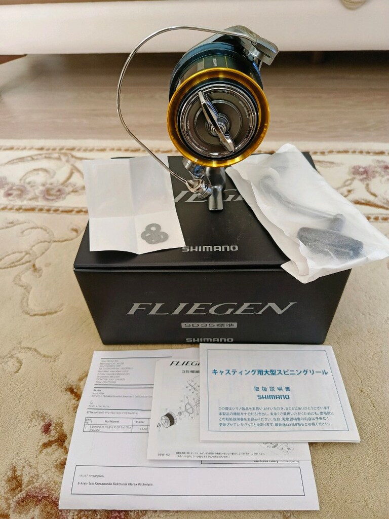 Shimano Fliegen 35 SD ( yurtiçi faturalı garantili) - 2