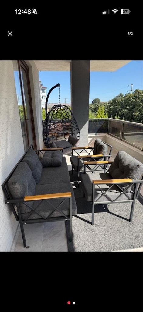 balkon salıncağı