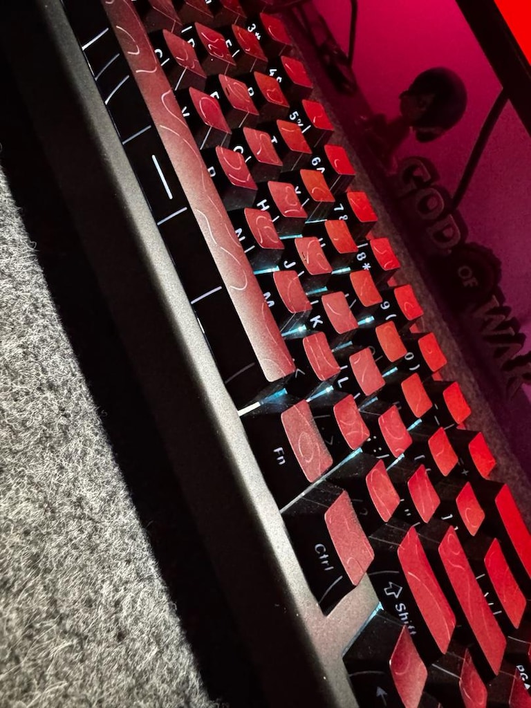 attack shark x68he manyetik klavye gaming - 5