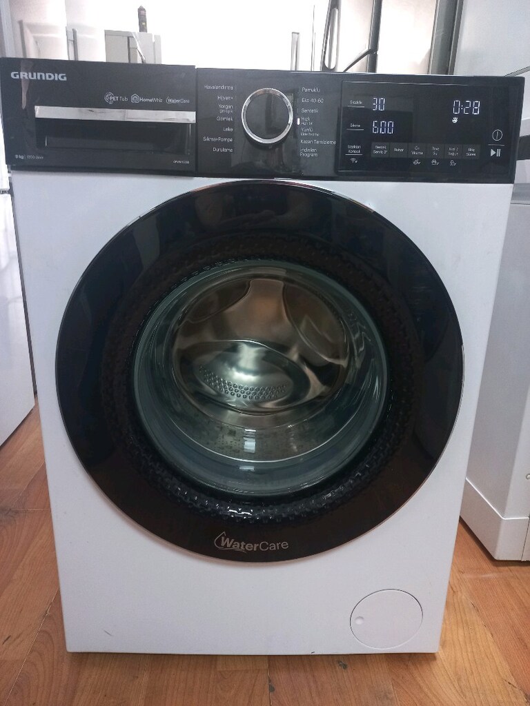 Sıfırdan Farksız 3 Yıllık Vifi Bağlantılı Grunding Çamaşır Makinesi! - 4