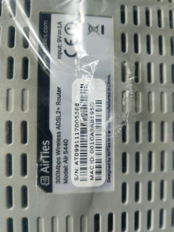 Airties ADSL 300 mps modem sıfır kutusunda - 4