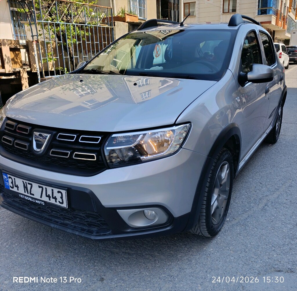 Dacia Sandero Stepway hasarsiz boyasız Kazasiz 48bin km - 20