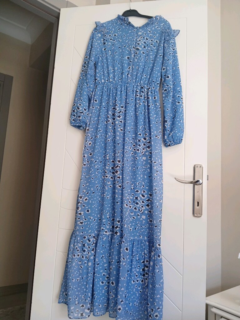 satılık kendinden astarlı elbise - 2