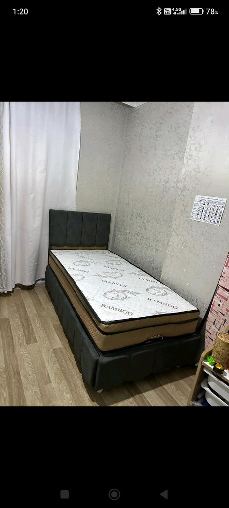 dokumalı baza Başlık yatak takım sandıklı baza - 4