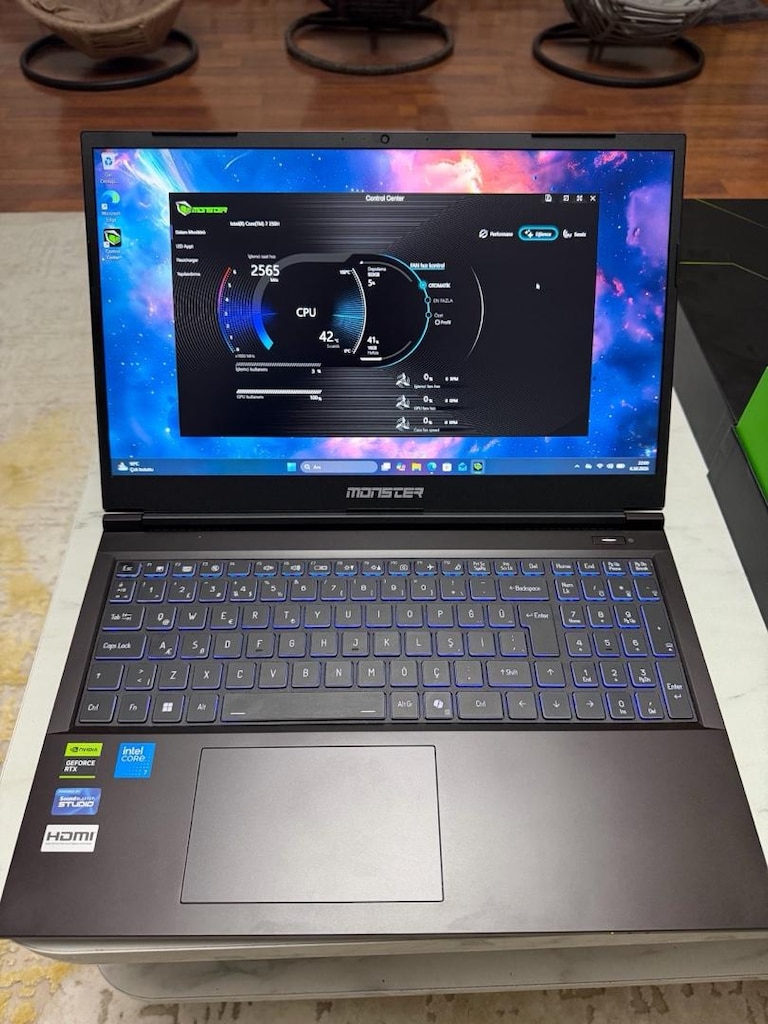 Monster Abra A5 V21.8 Garantili Gaming Laptop - 7