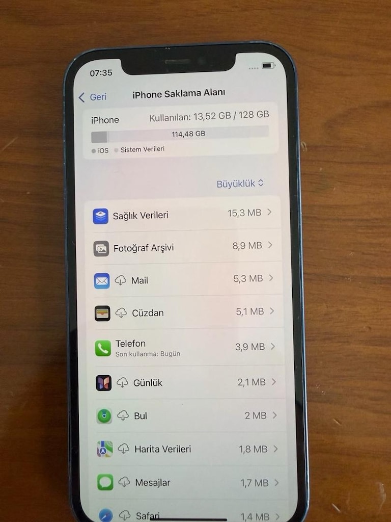 iPhone 12 Mavi 128gb Yurtiçi - 2