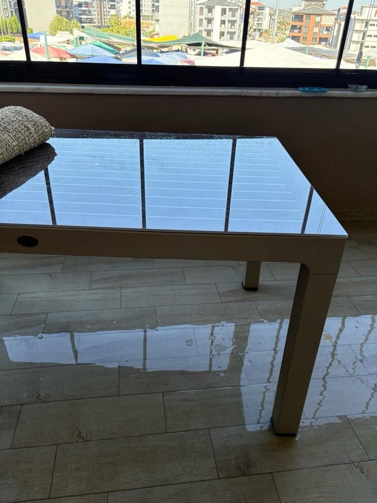 nevussi 6 kişilik balkon masa sandalye takımı - 5