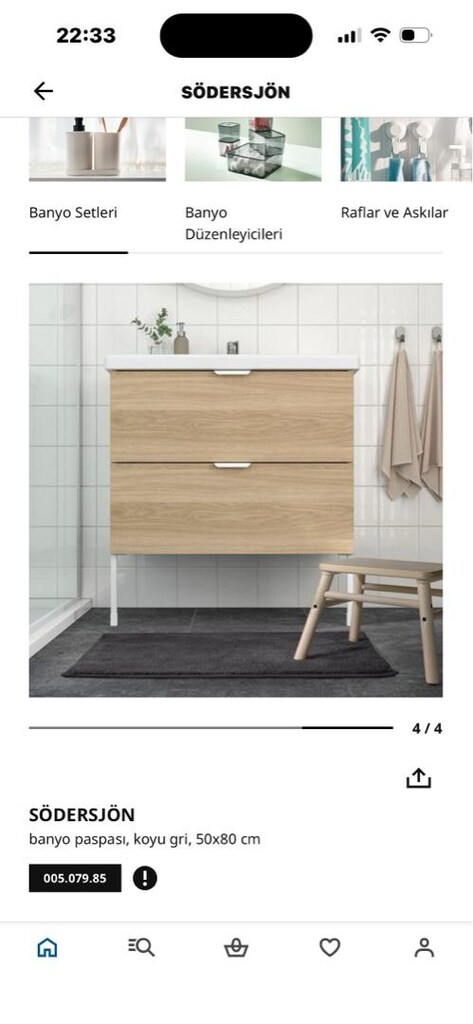 İkea banyo paspası - 7