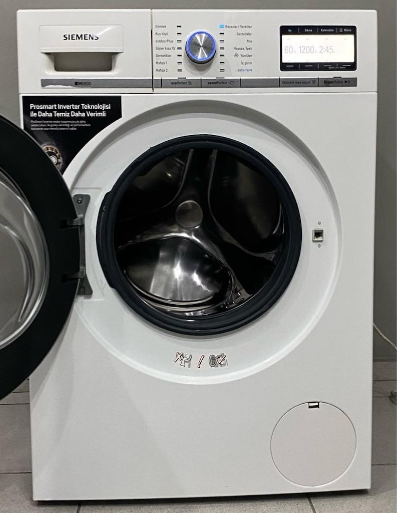 Siemens 8 Kg 1200 Devirli İnverter A+++ Çamaşır Makinesi - 3