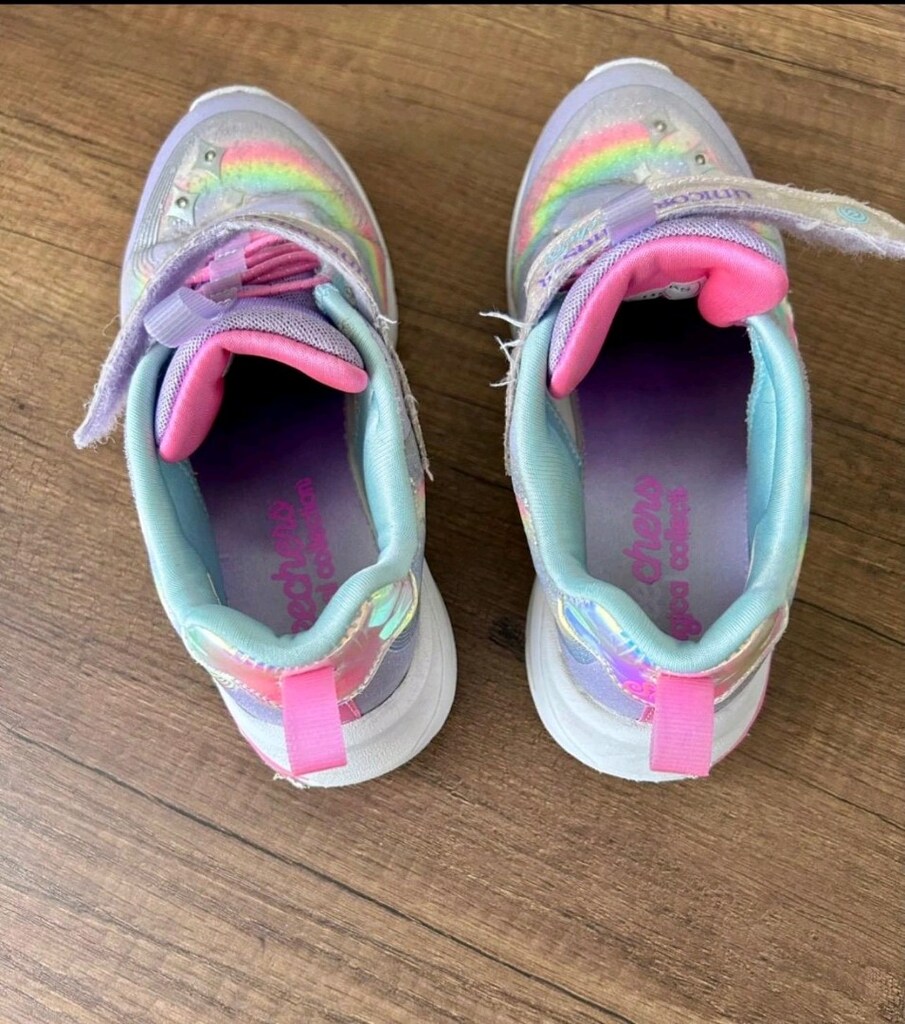 Skechers Renkli Unicorn Çocuk Spor Ayakkabı - 4