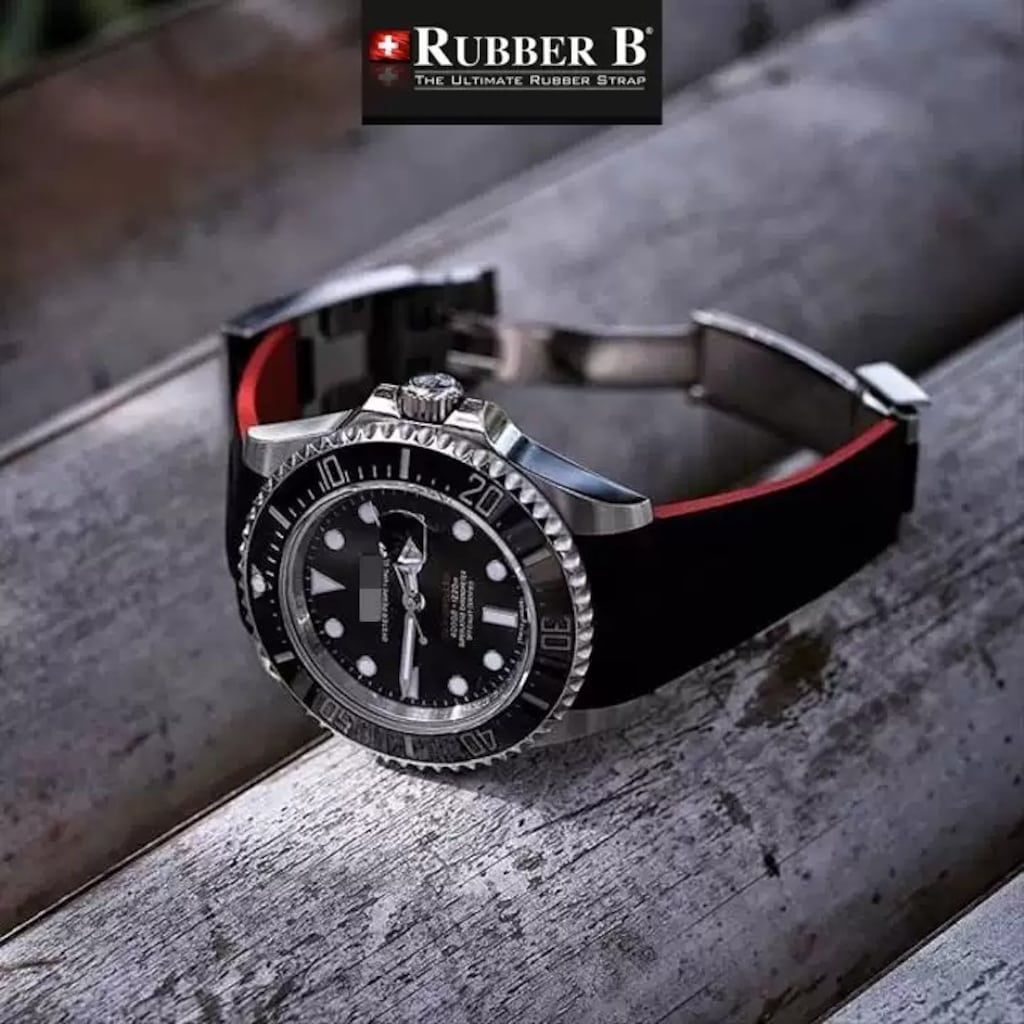 Rolex Rubber B Kordon Swiss made - 4