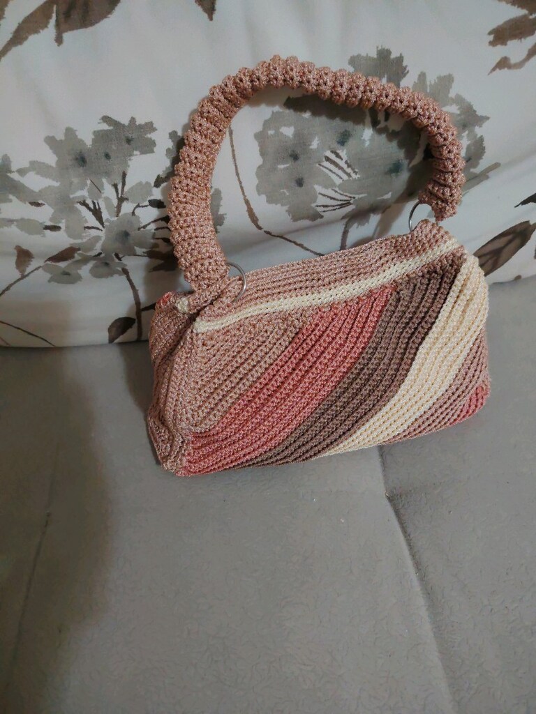polyester makrome çanta - 3