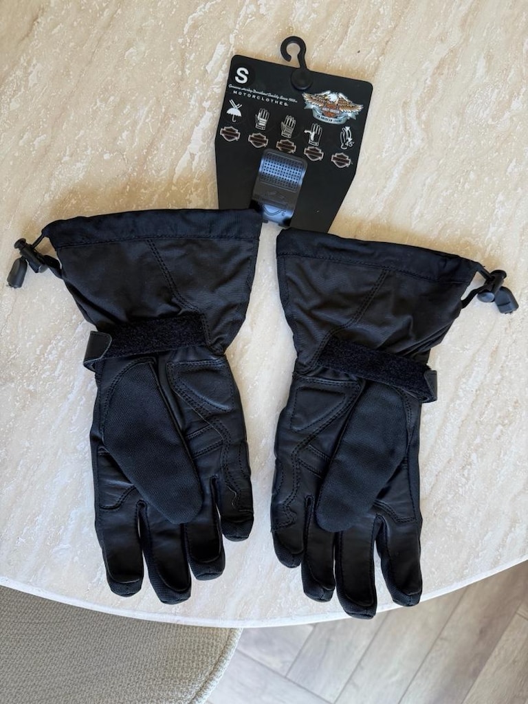 SIFIR Harley-Davidson Motorcu Eldiveni - Su Geçirmez (S beden) - 3