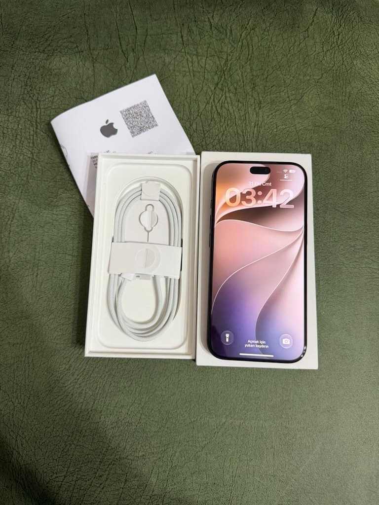 iPhone 18pro (23 ay garantili pil 100) - 3