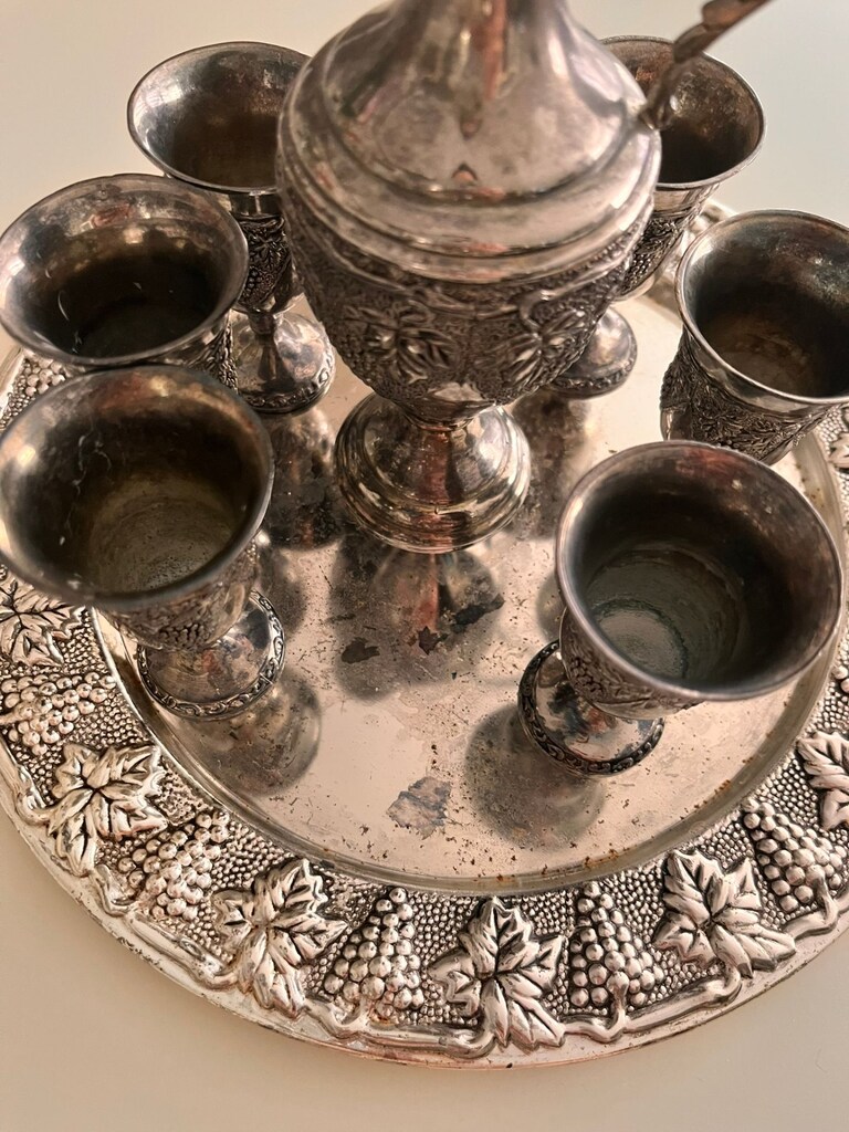 Gümüş Kaplama Zemzem Takımı - 2