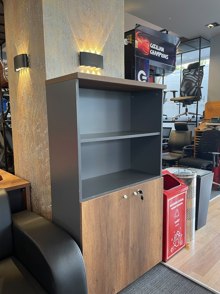 KLAS OFİS ÜSKÜDAR 80x150x40 cm DOVI AÇIK DOSYA DOLABI - 2