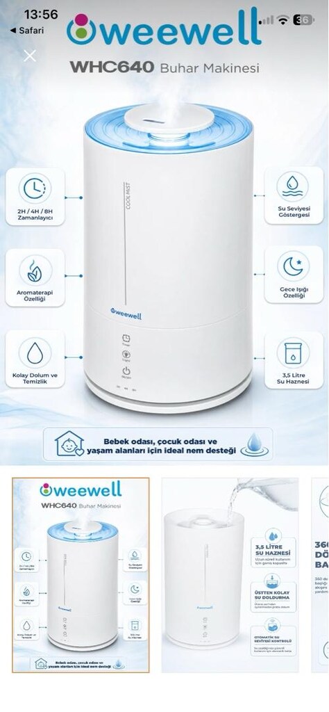 WeWell WHC640 Buhar Makinesi - 9