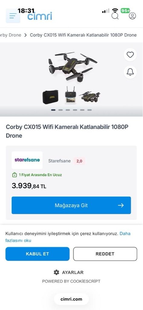 corby drone 1080 p video çekimli - 2