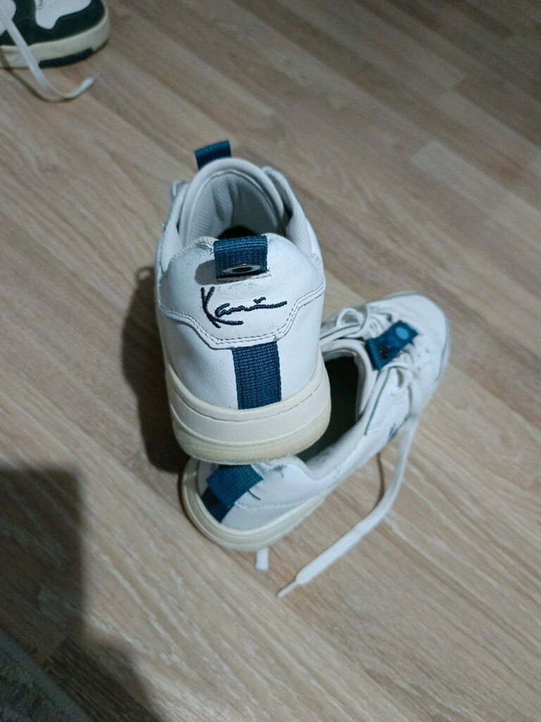 Karl Kani Beyaz / Mavi Sneaker (Numara: 46 / US 12) 44 giyene uyar - 7