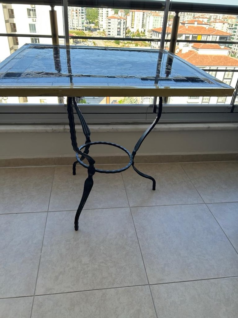 balkon mutfak masası özel yapım - 3