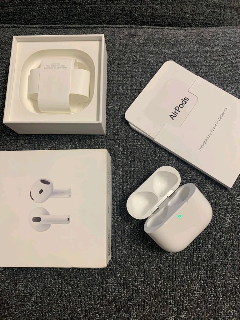 AirPods 4 ANC 箱付き ORİJİNAL Airpods 4 ANC ŞARJ KUTUSU 3055-3056-3059 GARANTİLİ
